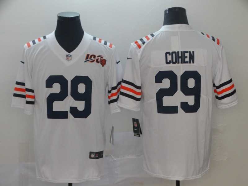 Nike Bears 29 Tarik Cohen White 2019 100th Season Alternate Classic Vapor Untouchable Limited Jersey,We sell and wholesale Nike Bears 29 Tarik Cohen White 2019 100th Season Alternate Classic Vapor Untouchable Limited Jersey on line form chian!